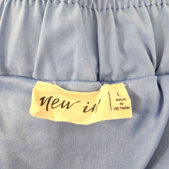 New in Active Stretch Shorts Light Blue Size Large - Picture 5 of 10